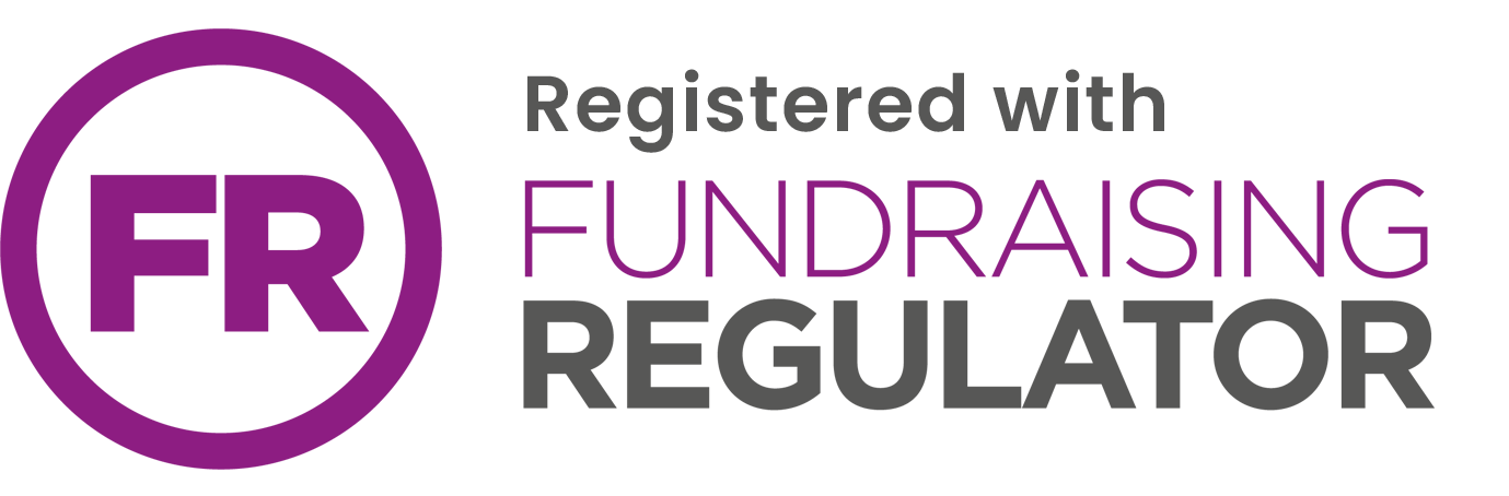 Registered with Fundraising Regulator